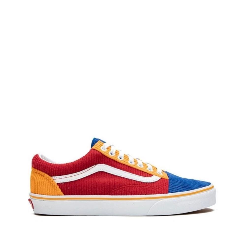 Vans Old Skool Corduroy Colorblock Sneakers Size M 5.5 / W 7